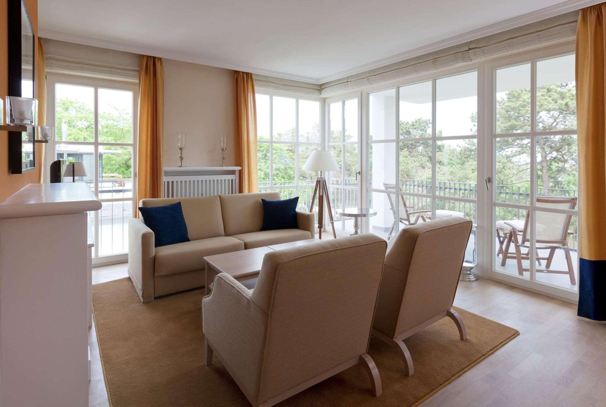Steigenberger Grandhotel & Spa Heringsdorf Exteriér fotografie A living room