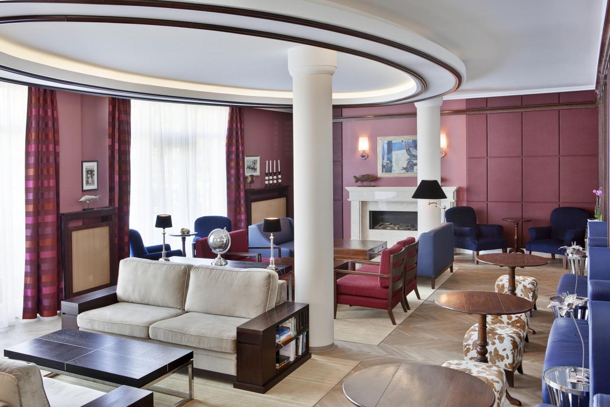 Steigenberger Grandhotel & Spa Heringsdorf Exteriér fotografie The lounge at the airport