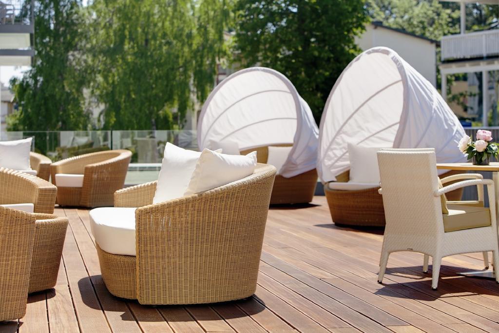 Steigenberger Grandhotel & Spa Heringsdorf Exteriér fotografie Outdoor furniture